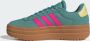 Adidas Vl Court Bold Unisex Schoenen Teal Maat: 36 2 3 Leer Foot Locker - Thumbnail 7