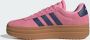 Adidas Vl Court Bold Dames Schoenen Roze Maat: 39 1 3 Leer Foot Locker - Thumbnail 12