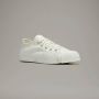 Y-3 Witte Leren Sneakers Ronde Neus White Heren - Thumbnail 8