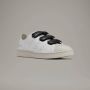 Y-3 Hook-And-Loop Lage Top Leren Sneakers White - Thumbnail 14