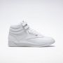 Reebok Wit Zilver Hoge Top Sneakers White Dames - Thumbnail 2