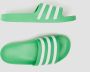 Adidas Perfor ce Adilette Aqua badslippers groen wit - Thumbnail 4