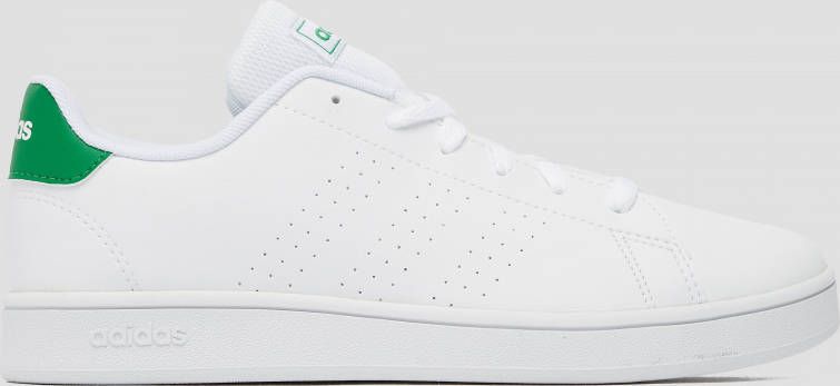 adidas advantage sneakers wit groen kinderen unisex