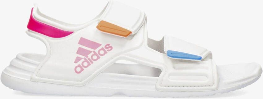 adidas altaswim zwemsandalen wit kinderen