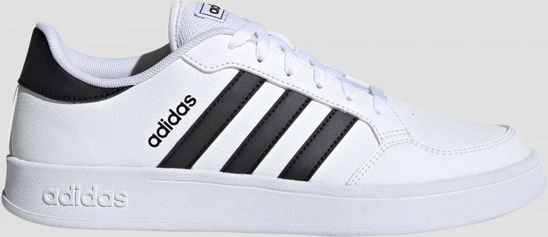 adidas breaknet sneakers wit zwart heren