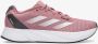 Adidas Performance Duramo SL hardloopschoenen oudroze wit zwart - Thumbnail 4
