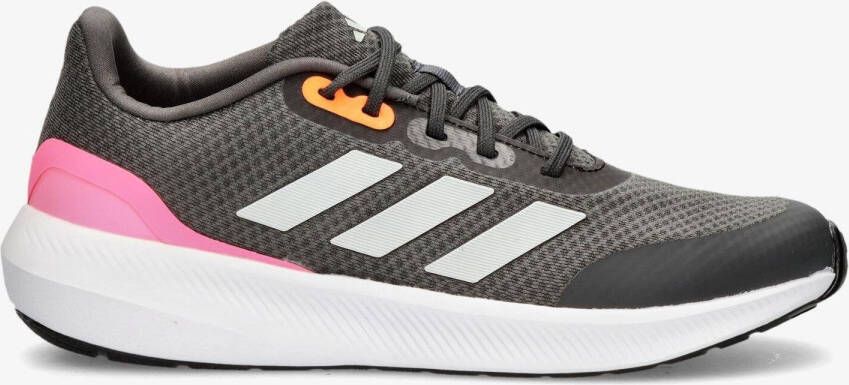 Adidas Sportswear RunFalcon 3 Sport Running Veterschoenen Kinderen Grijs - Foto 4