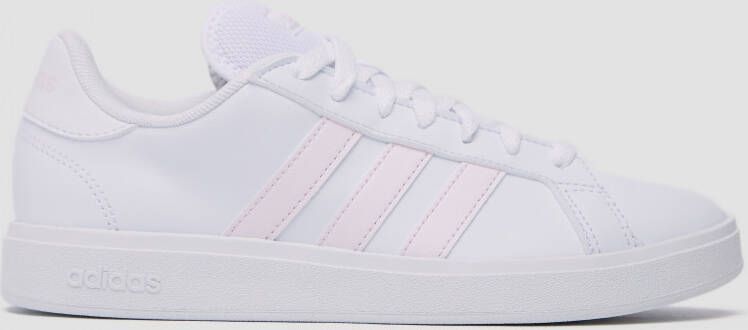 adidas grand court base 2.0 sneakers wit roze dames