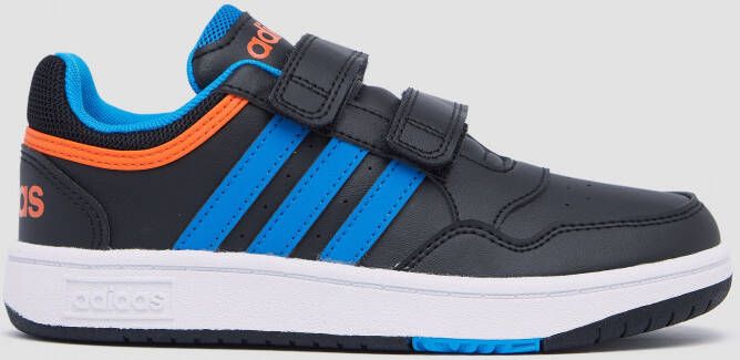 adidas hoops 3.0 cf sneakers zwart oranje kinderen