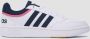 Adidas SPORTSWEAR Hoops 3.0 Sneakers Dames Ftwr White Legend Ink Rose Tone - Thumbnail 3