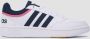Adidas SPORTSWEAR Hoops 3.0 Sneakers Ftwr White Legend Ink Rose Tone - Thumbnail 5