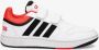 Adidas Originals Hoops sneakers wit zwart rood Imitatieleer 32 - Thumbnail 3