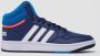 Adidas Perfor ce Hoops Mid Schoenen Kinderen Blauw - Thumbnail 5