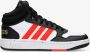 Adidas Sportswear Hoops Mid 3.0 sneakers wit rood zwart Jongens Imitatieleer 38 2 3 - Thumbnail 2