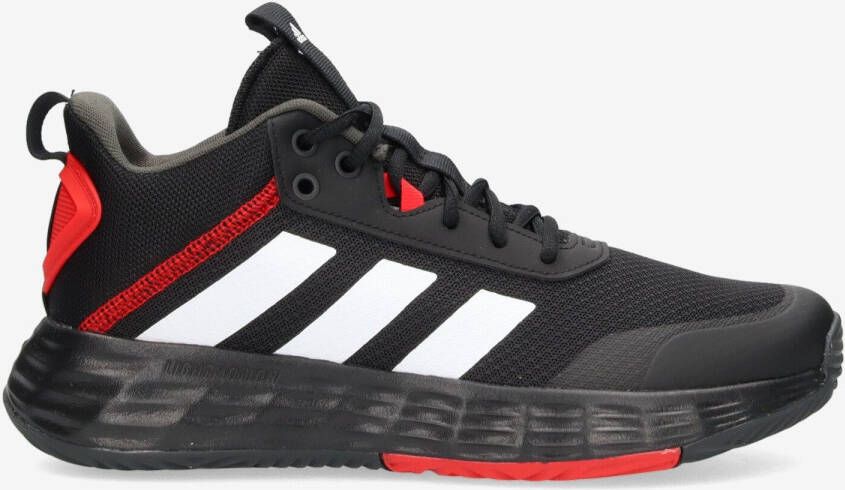 adidas ownthegame basketbalschoenen zwart heren
