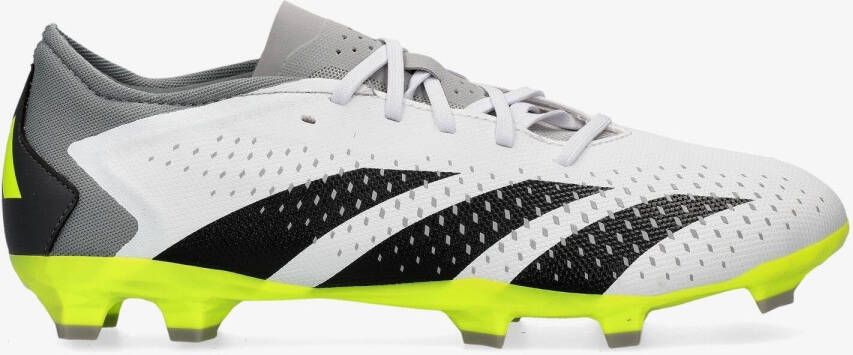 adidas predator 3 l fg voetbalschoenen wit groen heren