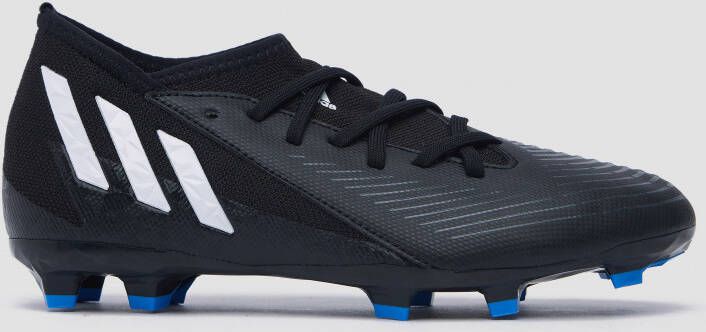 Adidas Kids adidas Predator Edge.3 Gras Voetbalschoenen(FG)Kids Zwart Wit  Rood - Schoenen.nl