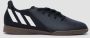 Adidas Performance Predator Edge.4 IN Jr. zaalvoetbalschoenen zwart wit rood - Thumbnail 4