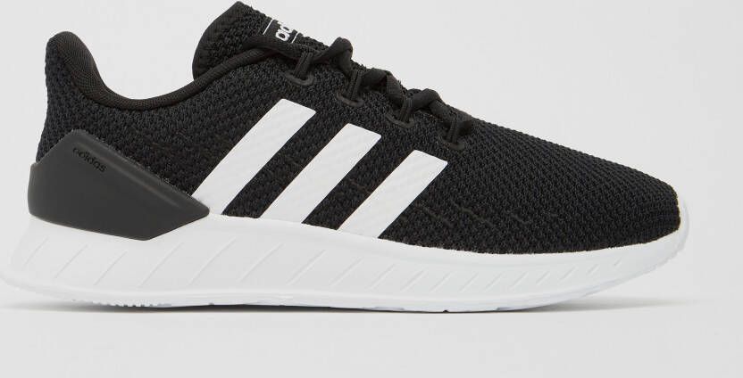 Adidas questar flow sneakers zwart wit kinderen