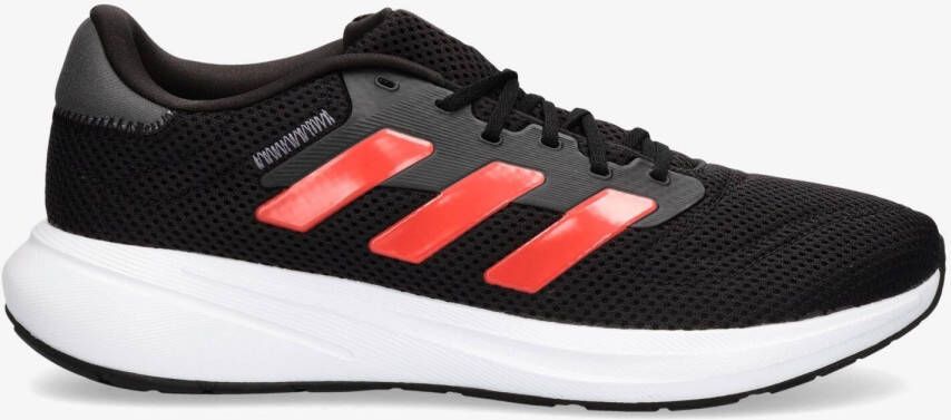 Adidas response run hardloopschoenen zwart rood