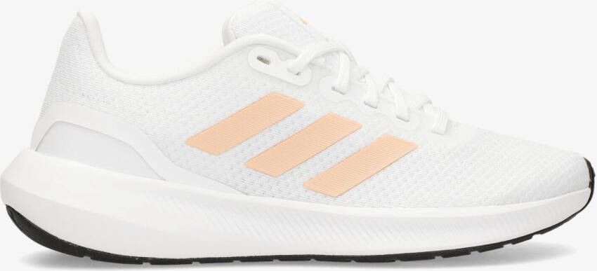 adidas runfalcon hardloopschoenen wit roze dames