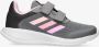 Adidas tensaur run 2.0 cf hardloopschoenen grijs roze kinderen - Thumbnail 2