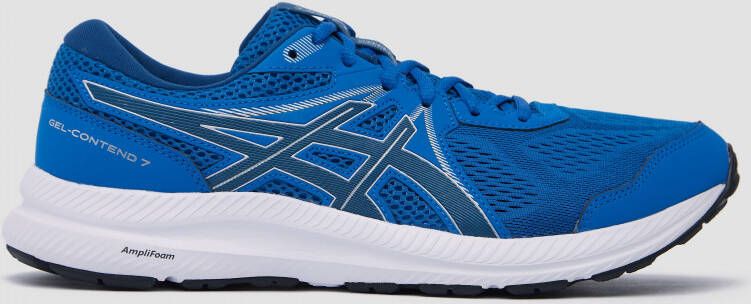 Asics gel-contend 7 hardloopschoenen blauw heren