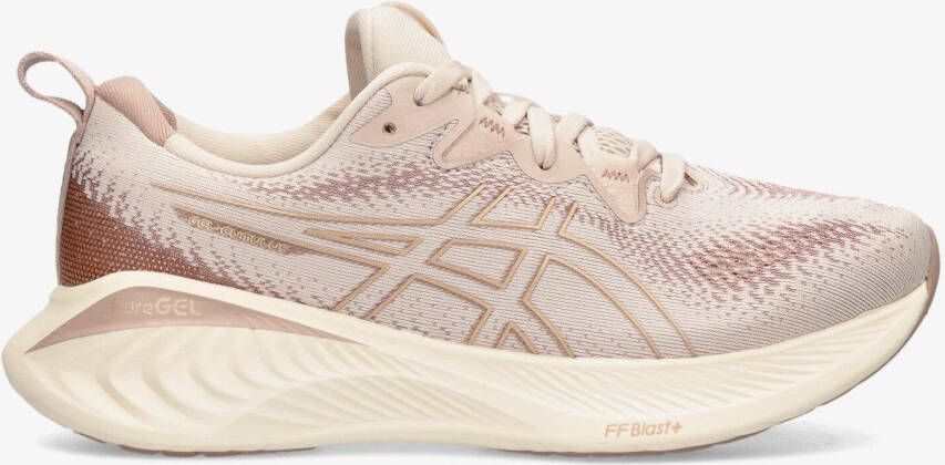 Asics gel-cumulus 25 hardloopschoenen beige dames