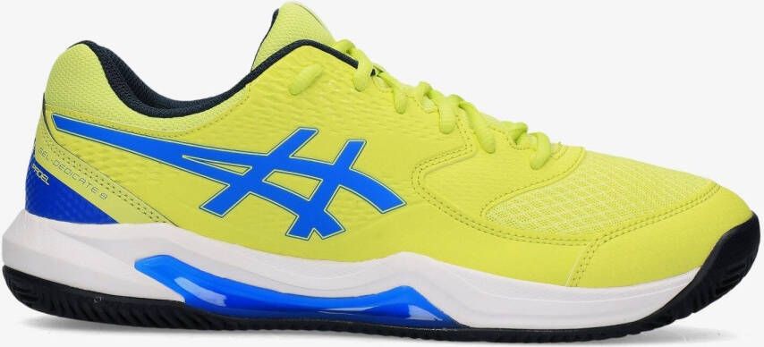 Asics gel-dedicate 8 tennisschoenen geel blauw heren