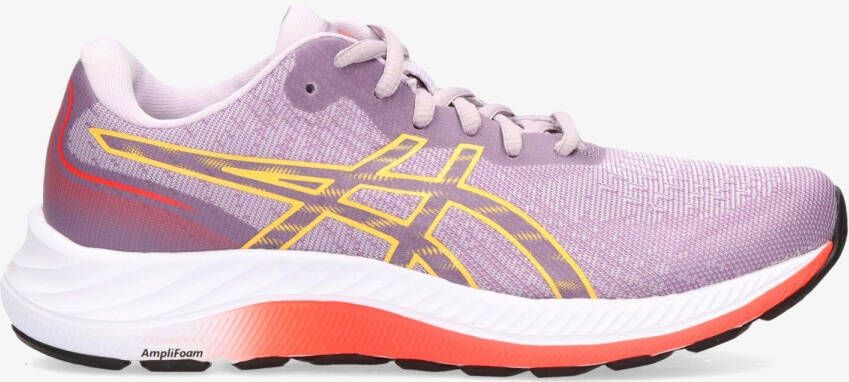 Asics gel-excite 9 hardloopschoenen paars oranje dames