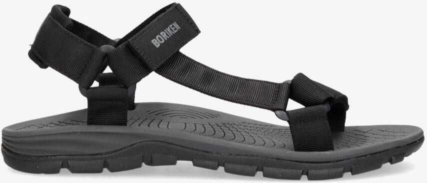 Boriken Jess Zwart Wandelsandalen Heren