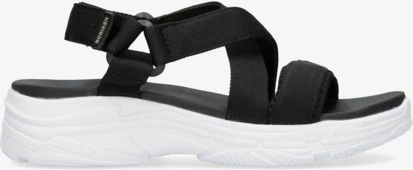 BORIKEN nuria wandelsandalen zwart dames