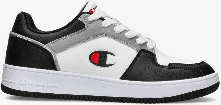 Champion rebound 2.0 low sneakers wit zwart heren