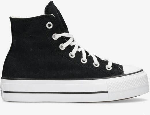 Converse chuck taylor all star lift sneakers zwart dames