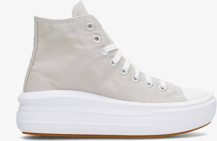 Converse chuck taylor all star move sneakers bruin wit dames