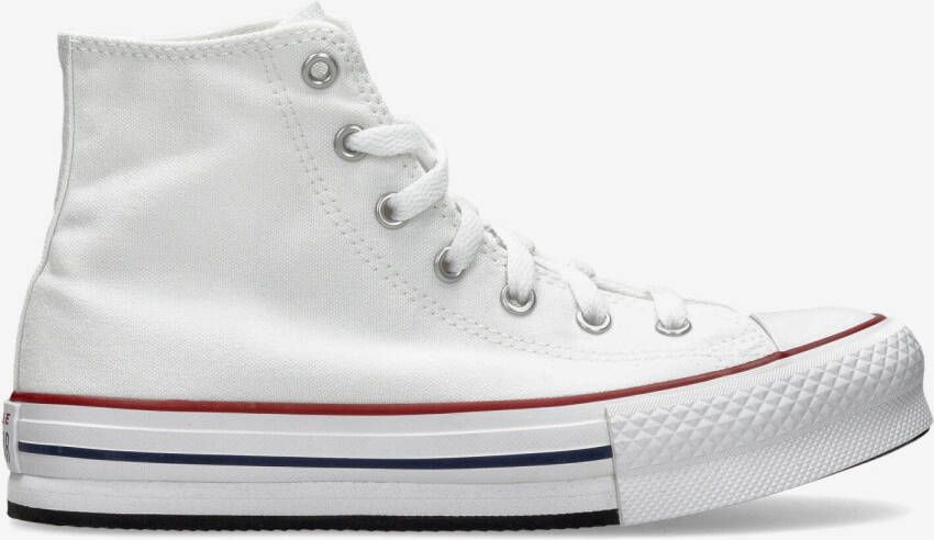Converse Chuck Taylor All Star Eva Lift Canvas Platform (gs) Fashion sneakers Schoenen white garnet maat: 37 beschikbare maaten:36 37.5 38 39 - Foto 11
