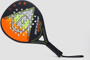 Dunlop rapid power 3.0 padelracket oranje zwart heren