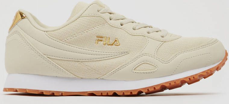 Fila euro sneakers beige dames -
