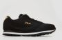 Fila euro jogger 4 sneakers zwart goud dames - Thumbnail 1