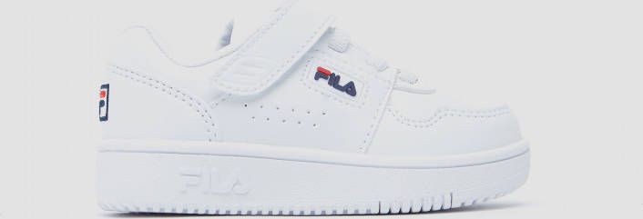 Fila Finley Strap Sneakers Wit Kinderen - Schoenen.nl