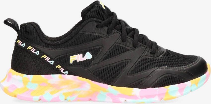 Fila galaxia 5 mashup hardloopschoenen zwart roze kinderen