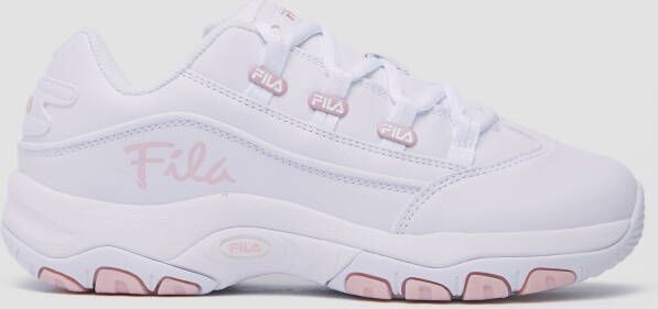 Fila hometown scribble sneakers wit roze kinderen