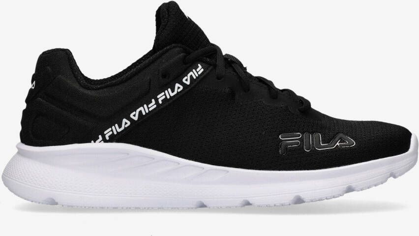 Fila lightspin hardloopschoenen zwart wit heren