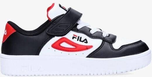 Fila lnx-100 tn strap sneakers wit zwart kinderen