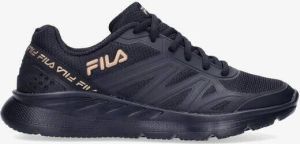 Fila memory cryptostride hardloopschoenen zwart goud dames
