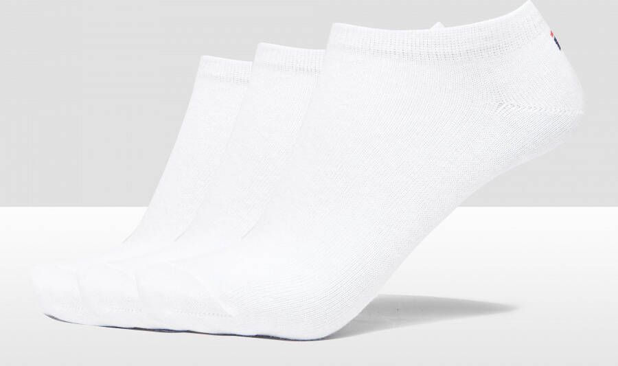 Fila sneakersokken 3 pack wit unisex