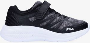 Fila superstride 3 hardloopschoenen zwart wit kinderen