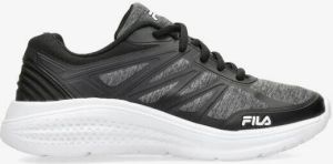 Fila superstride 3 hardloopschoenen zwart wit kinderen