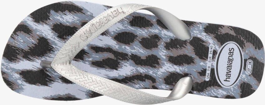 Havaianas top animals slippers zwart wit dames