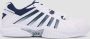 K-Swiss Receiver V Indoor Heren Sportschoenen Tennis Smashcourt White Blue - Thumbnail 2